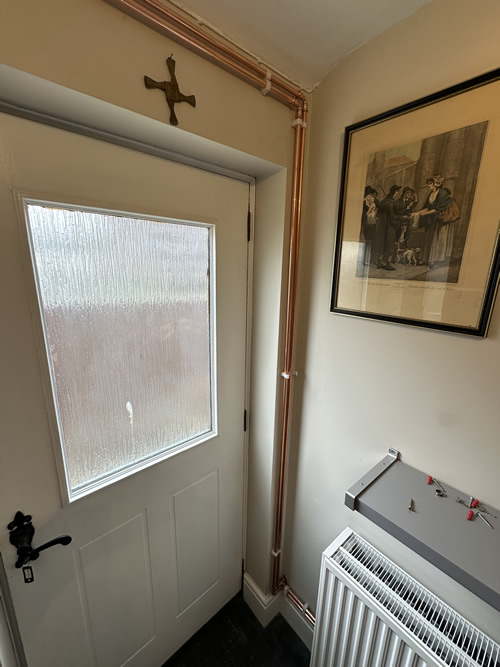 Pipework for a radiator