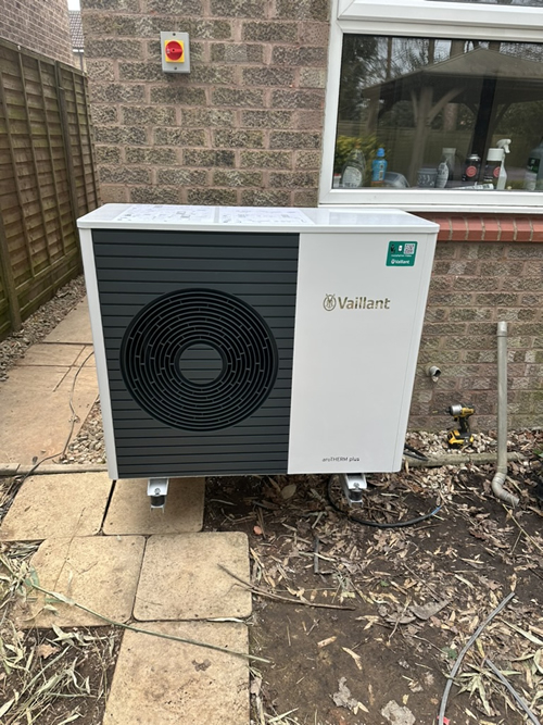 Heat pump installation under BUS Grant in Verwood