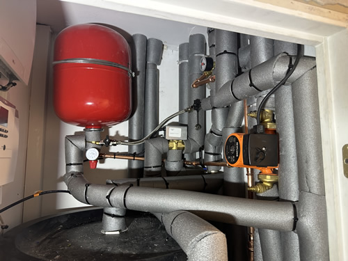  the heat pump in situ