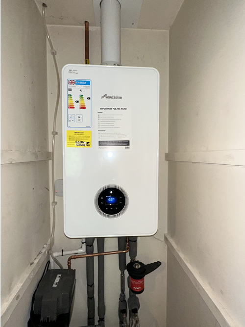 new boiler installed in Wimborne