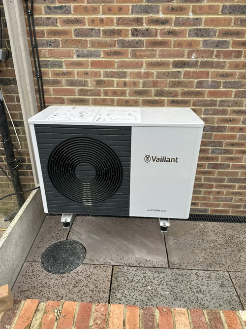 High-efficiency heating upgrade in a Wimborne new build