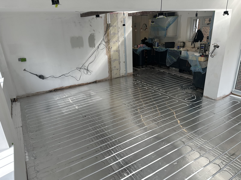Installing underfloor heating in Ferndown