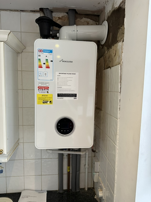 A boiler replacement in Ringwood
